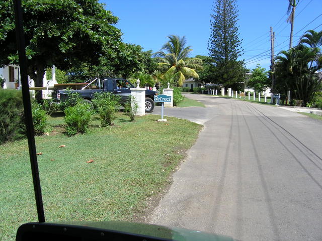 Cruising around- the workers load up whatever vehicle they can and haul stuff