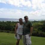 Diana and Jason on the bluff