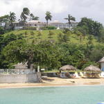 The Great House and the beach