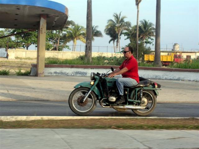 Man on bike