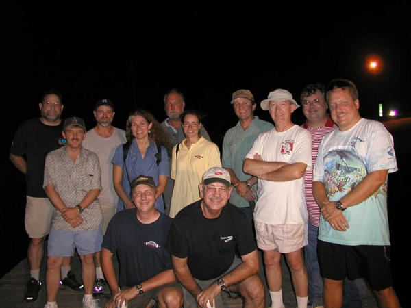 TSDT group photo:
Back row: Dave Bell, Rob Pittman, Miles King (mking1), Jeff Sullivan, Ken Costlow (ScubaTexan)

Middle row: