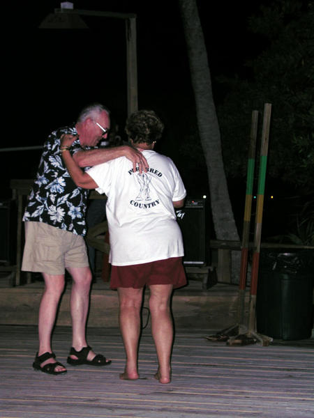 Mary Sue and Billy, cuttin' a rug!