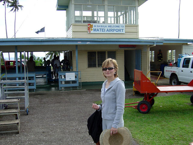 Matei airport on Taveuni