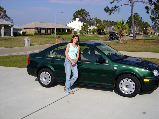 New car after hers blew up on the way to FL